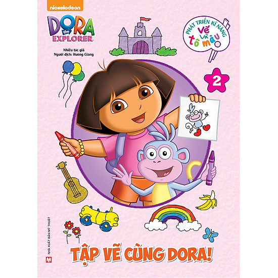 [Download Sách] Tập Vẽ Cùng Dora (Tập 2)